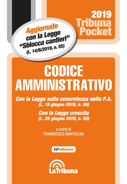 Codice amministrativo - copertina