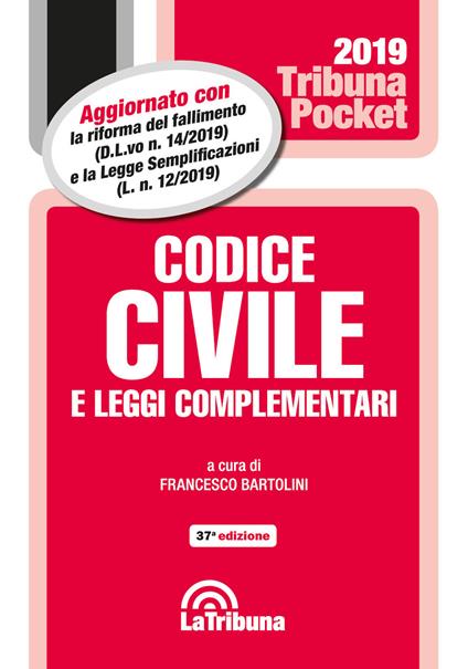 Codice civile e leggi complementari - copertina