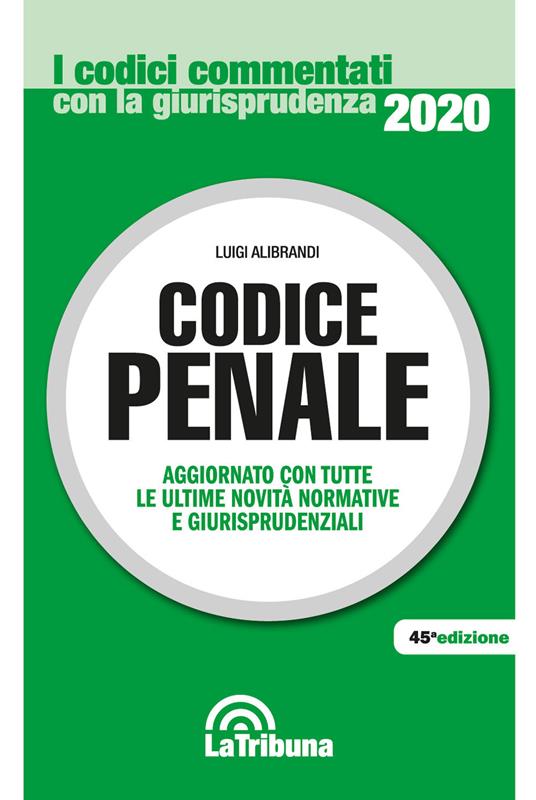 Codice penale - Luigi Alibrandi - copertina