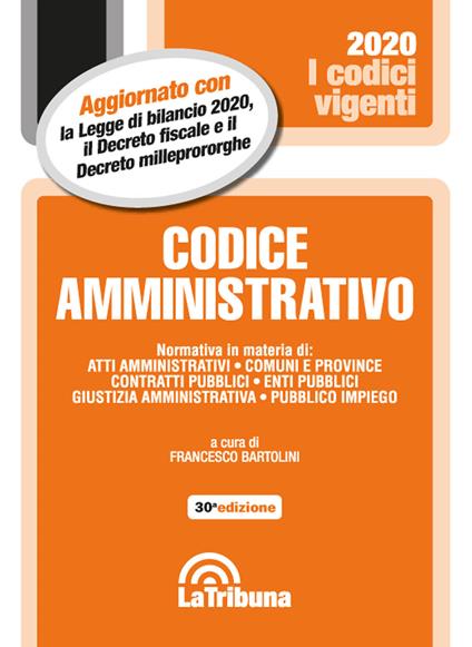 Codice amministrativo - copertina