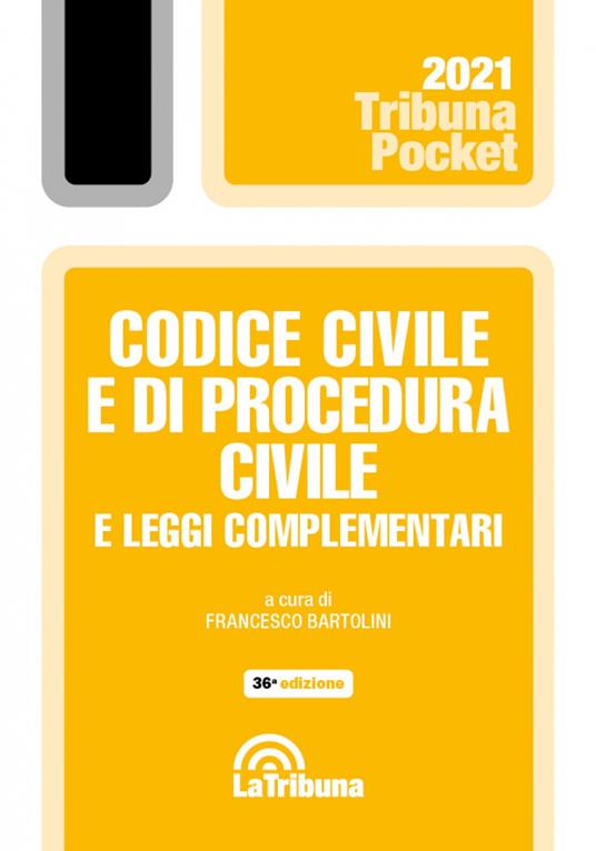 Codice civile e di procedura civile e leggi complementari - copertina