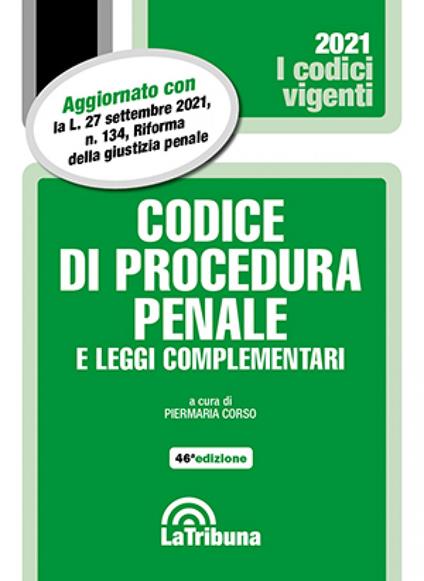 Codice di procedura penale e leggi complementari - copertina