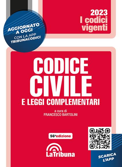 Codice civile e leggi complementari - copertina