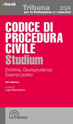 Codice di procedura civile Studium. Dottrina, giurisprudenza, schemi, esempi pratici