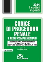 Codice di procedura penale e leggi complementari