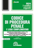 Codice di procedura penale e leggi complementari