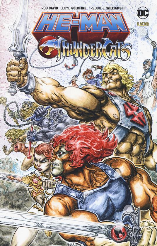 He-Man. Thundercats - Rob David,Lloyd Goldfine - copertina