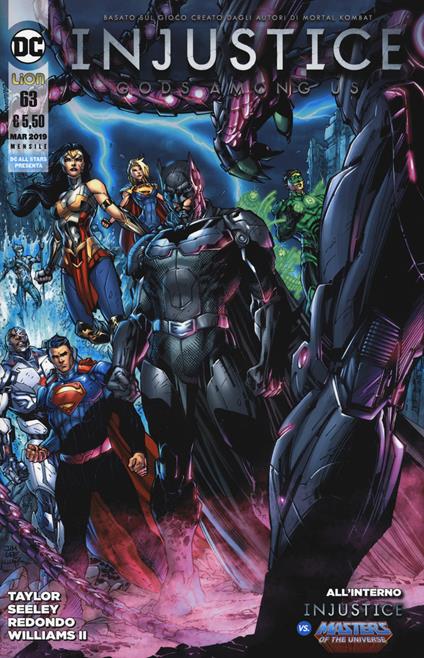 Injustice. Gods among us. Vol. 63 - copertina