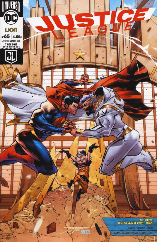 Justice League. Vol. 65 - copertina