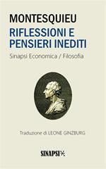 Riflessioni e pensieri inediti (1716-1755)