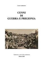 Cenni di guerra e prigionia