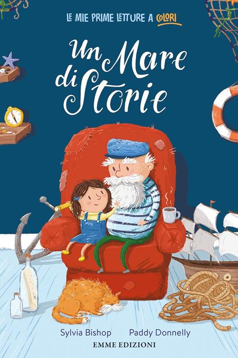 Un mare di storie. Stampatello minuscolo. Ediz. a colori - Sylvia Bishop - copertina