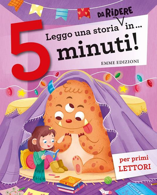 Leggo una storia da ridere in… 5 minuti! Stampatello maiuscolo. Ediz. a colori - copertina