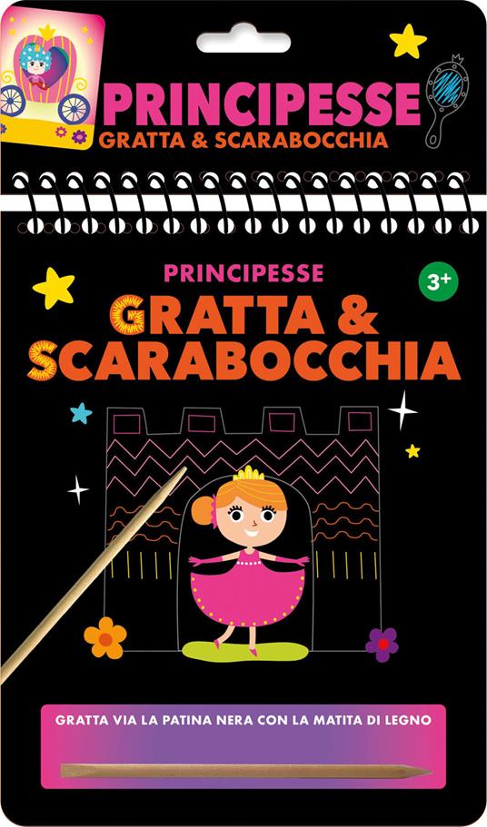 Libro scarabocchia La Tua Storia Da Supereroe - Per Bambini Da 5