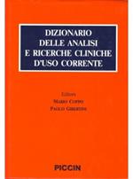 Dizionario delle analisi e ricerche cliniche d'uso corrente