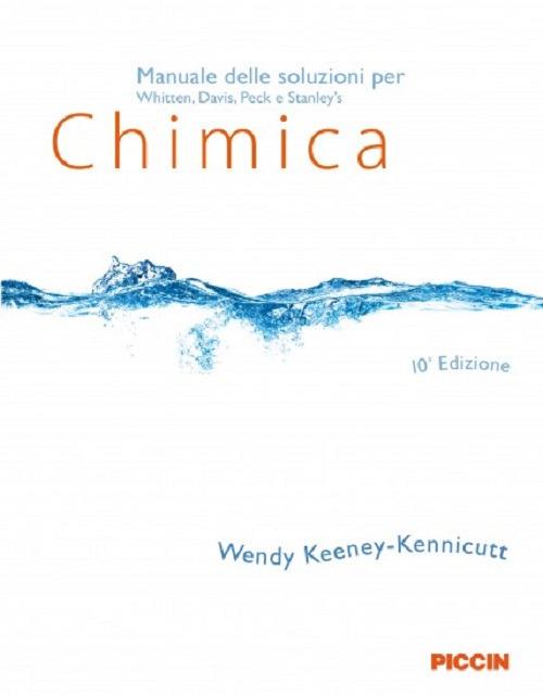 Manuale delle soluzioni per chimica - Wendy Keeney-Kennicutt - copertina