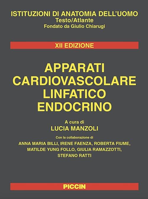 Apparati cardiovascolare linfatico endocrino - Giulio Chiarugi - copertina