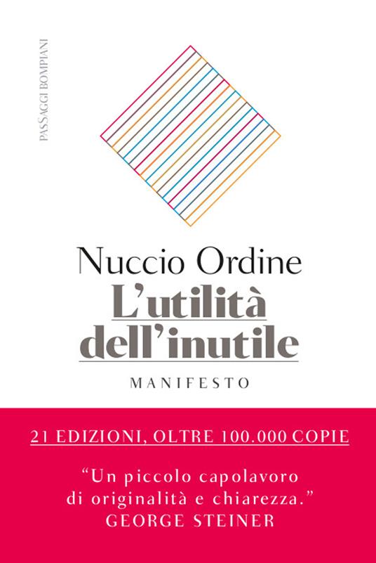 L'utilità dell'inutile. Manifesto - Nuccio Ordine - copertina