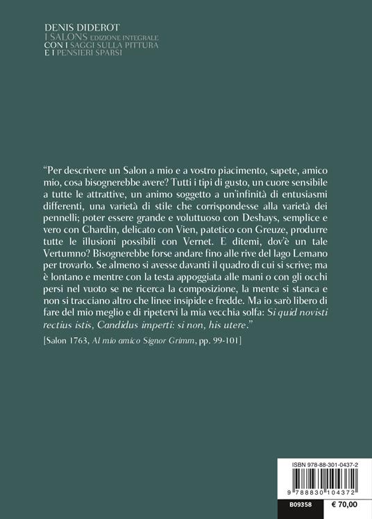 I salons. Testo francese a fronte. Ediz. integrale - Denis Diderot - 2