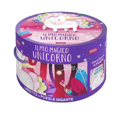 Il mio magico unicorno. Ediz. a colori. Con puzzle - Irena Trevisan,Nadia Fabris - copertina