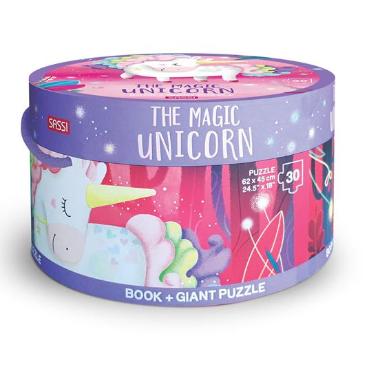 The magic unicorn. Ediz. a colori. Con puzzle - Irena Trevisan,Nadia Fabris - copertina