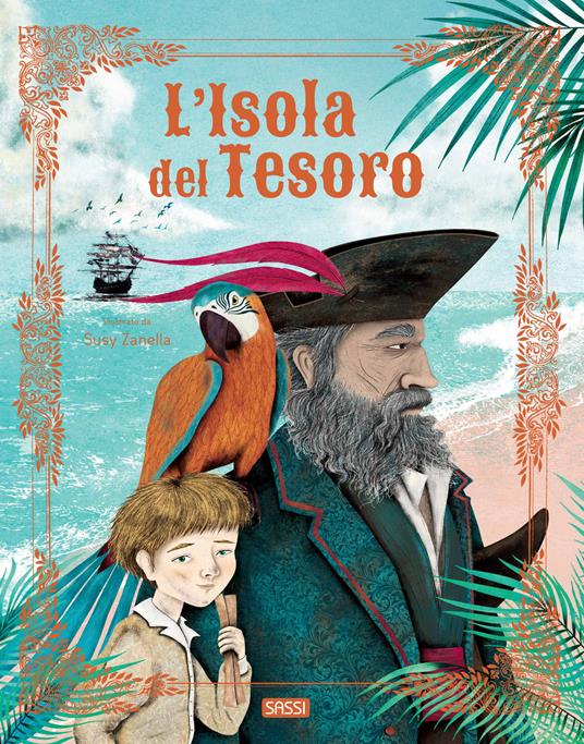 L'isola del tesoro. Ediz. a colori - Susy Zanella - copertina