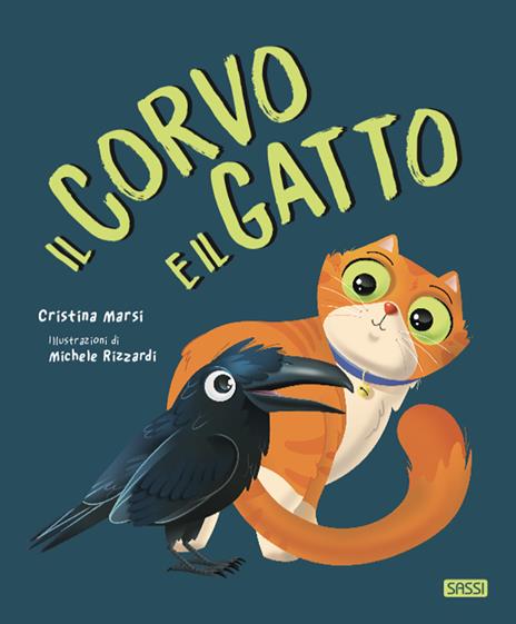 Il corvo e il gatto. Ediz. a colori - Cristina Marsi - copertina