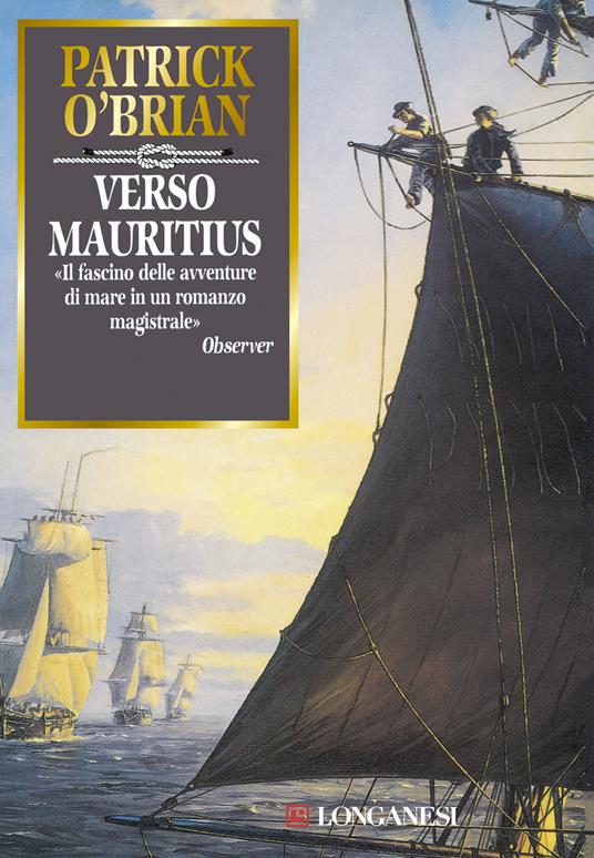 Verso Mauritius - Patrick O'Brian - copertina