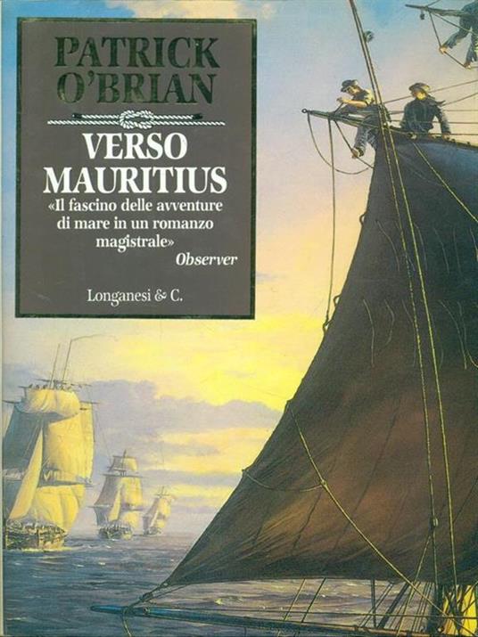 Verso Mauritius - Patrick O'Brian - copertina