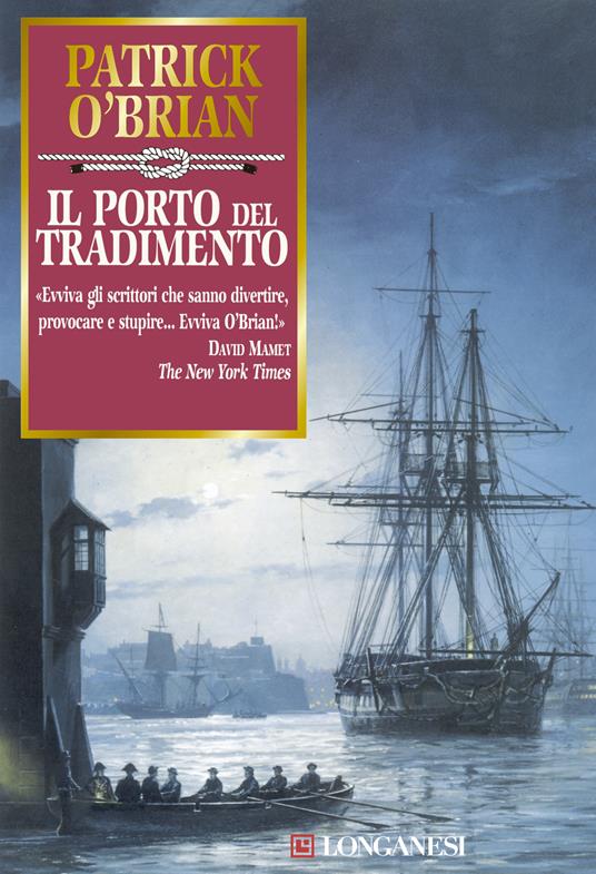 Il porto del tradimento - Patrick O'Brian - copertina