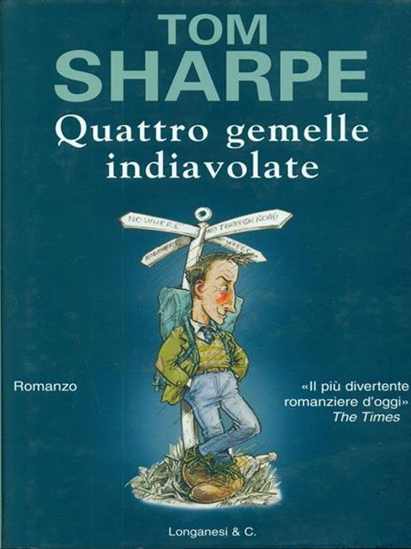 Quattro gemelle indiavolate - Tom Sharpe - copertina