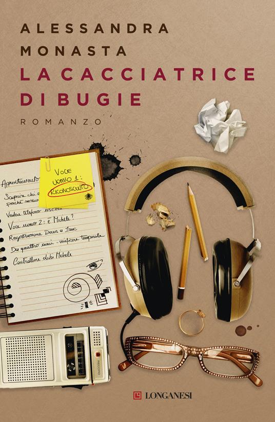 La cacciatrice di bugie - Alessandra Monasta - copertina