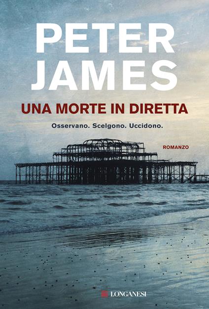 Una morte in diretta - Peter James - copertina