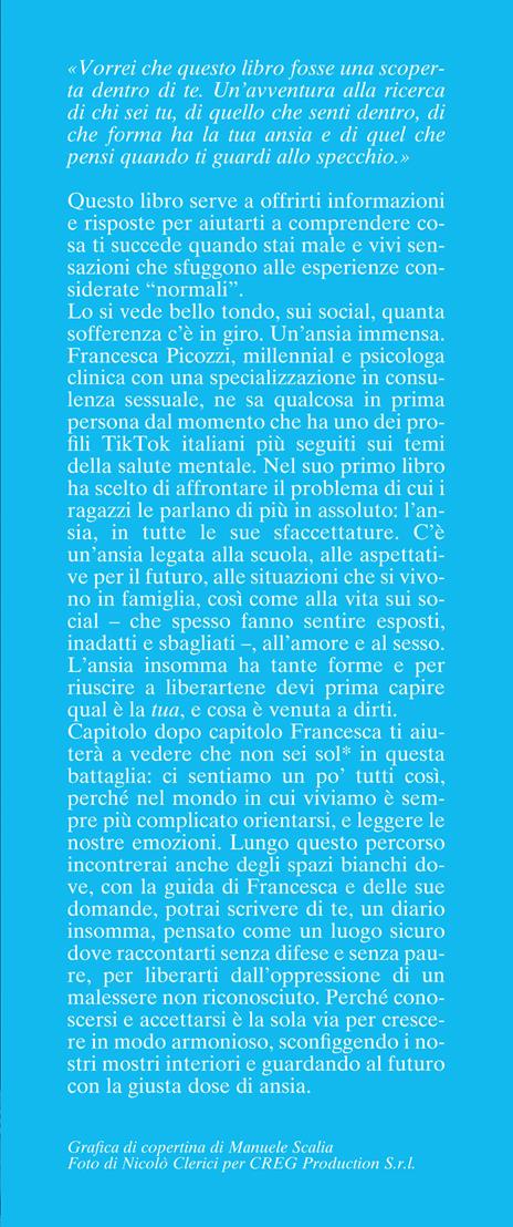 Parlarne Aiuta. Il Libro Per Capire Che Forma Ha La Tua Ansia - Picozzi  Francesca