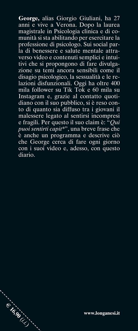 Qui puoi sentirti capit*. Il diario che ti aiuta a leggerti dentro e a uscire dalle relazioni tossiche - George - 3