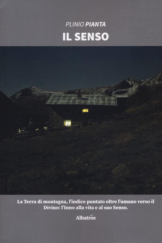 Il senso. La terra di montagna, l'indice puntato oltre l'umano verso il divino: l'inno alla vita e al suo senso - Plinio Pianta - copertina