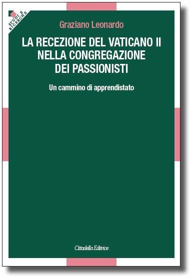 Recezione del Vaticano II nella congregazione dei passionisti - copertina