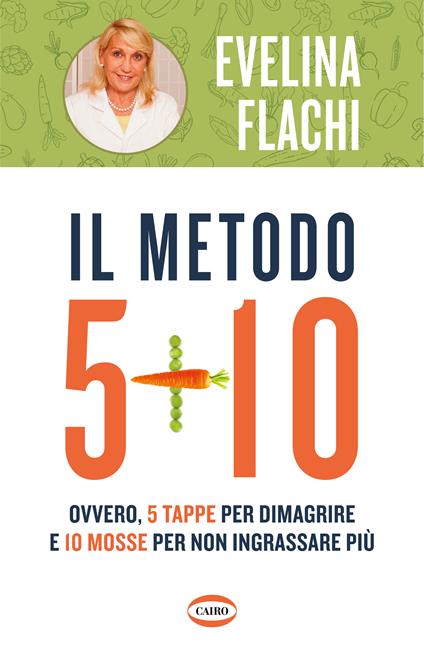 Il metodo 5 + 10. Ovvero 5 tappe per dimagrire e 10 mosse per non ingrassare più - Evelina Flachi - copertina