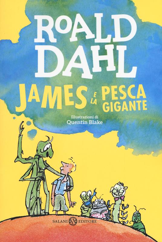 James e la pesca gigante - Roald Dahl - copertina