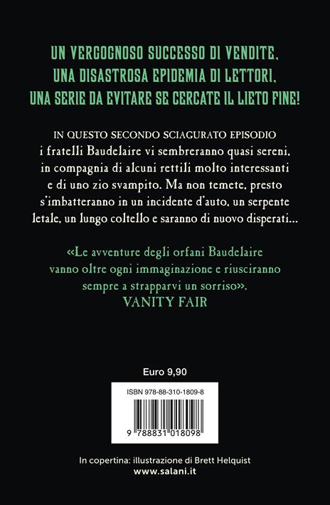 La stanza delle serpi. Una serie di sfortunati eventi. Vol. 2 - Lemony Snicket - 2