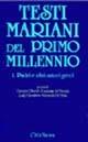 Testi mariani del primo millennio. Vol. 1: Padri e altri autori greci. - copertina