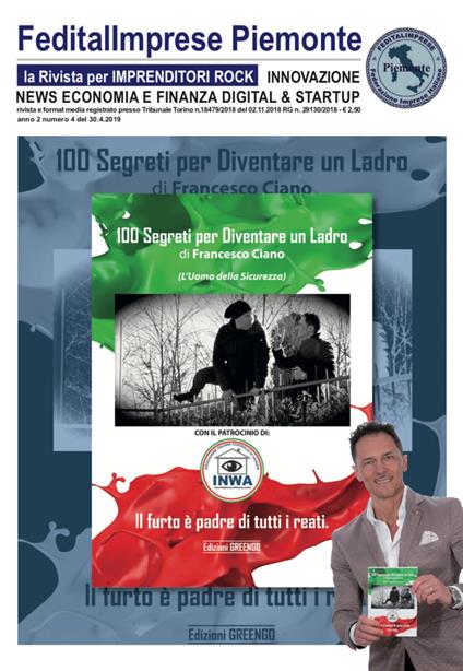 Feditalimprese news. Innovazione news economia e finanza digital & startup (2019). Vol. 4 - copertina