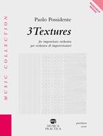 3 Textures. Partitura