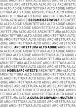 Architettura Alto Adige. bergmeisterwolf – MoDusArchitects. Catalogo della mostra (Napoli, 10-25 gennaio 2020). Ediz. illustrata