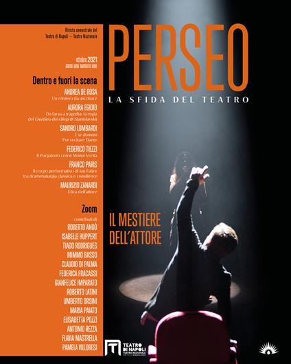 Perseo. La sfida del teatro (2021). Vol. 1: mestiere dell'attore, Il. - copertina