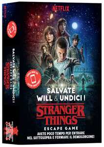 Giocattolo Stranger Things - Escape Game - Salvate Will E Undici. Gioco da tavolo MS Edizioni