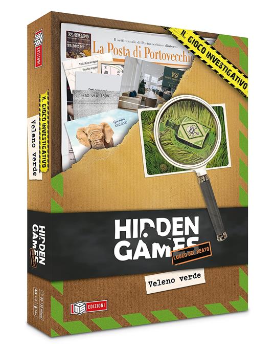 Hidden Games - Veleno Verde. Gioco da tavolo - MS Edizioni - Giochi di  ruolo e strategia - Giocattoli | Feltrinelli