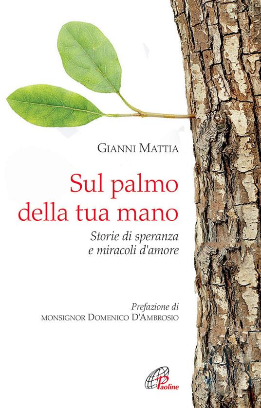 Sul palmo della tua mano. Storie di speranza e miracoli d'amore - Gianni Mattia - copertina