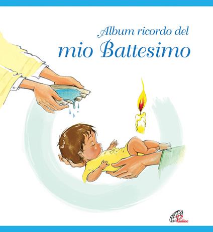 Album ricordo del mio battesimo. Azzurro - copertina