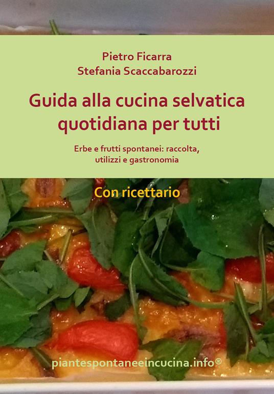 Guida alla cucina selvatica quotidiana per tutti. Erbe e frutti spontanei: raccolta, utilizzi e gastronomia - Pietro Ficarra,Stefania Scaccabarozzi - copertina